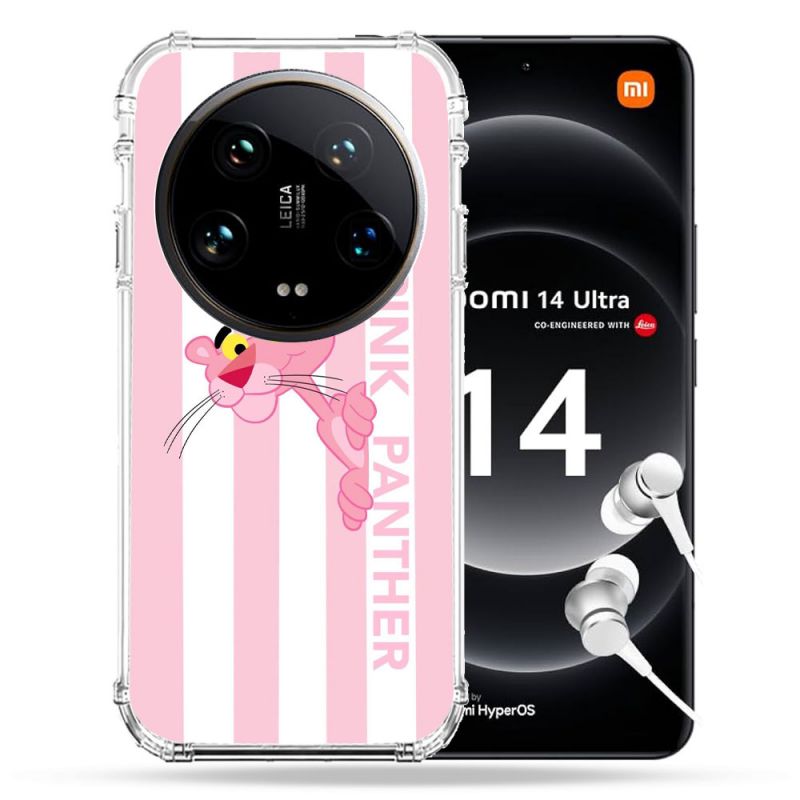 Coque Renforcée Pour Xiaomi 14 Ultra Panthere Rose