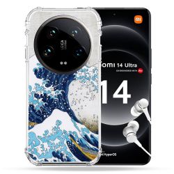 Coque Renforcée Pour Xiaomi 14 Ultra Peinture La Grande Vague