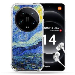 Coque Renforcée Pour Xiaomi 14 Ultra Peinture La nuit étoilée
