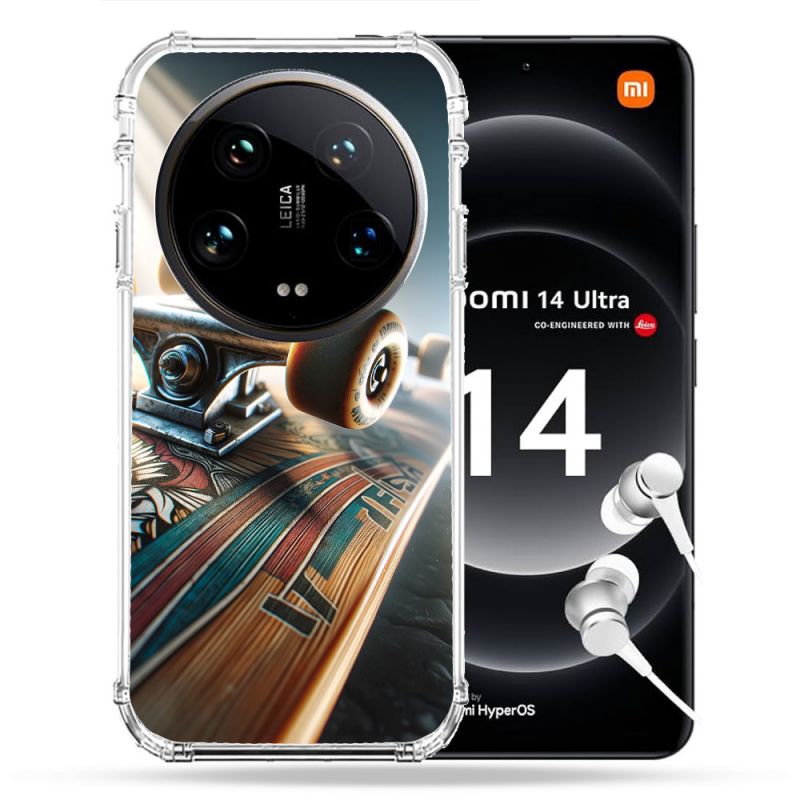 Coque Renforcée Pour Xiaomi 14 Ultra Planche Skate