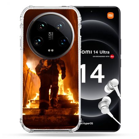 Coque Renforcée Pour Xiaomi 14 Ultra Pompier Escalier