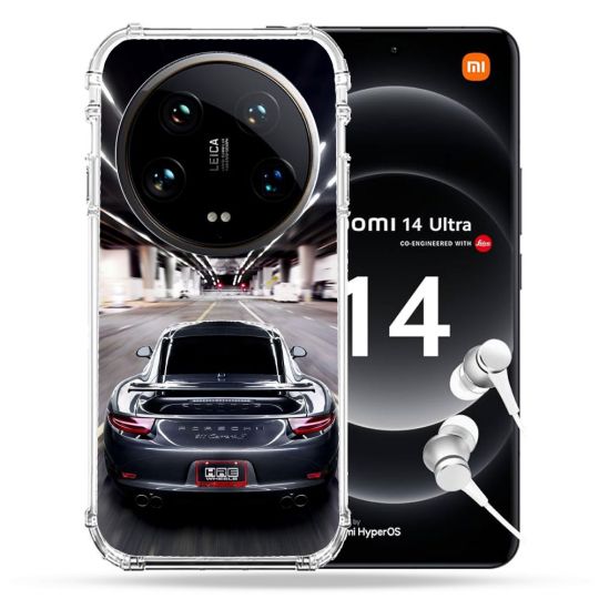 Coque Renforcée Pour Xiaomi 14 Ultra Porsche 911