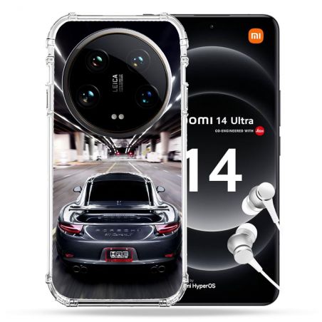 Coque Renforcée Pour Xiaomi 14 Ultra Porsche 911