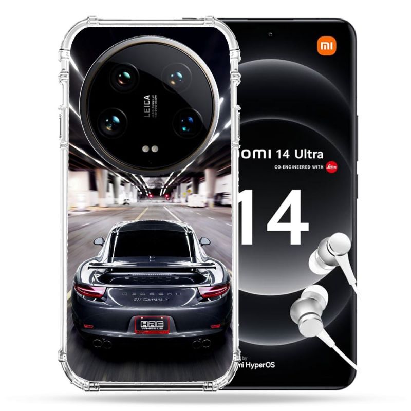 Coque Renforcée Pour Xiaomi 14 Ultra Porsche 911