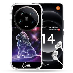 Coque Renforcée Pour Xiaomi 14 Ultra Signe Zodiaque 2 Lion