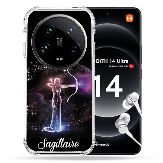 Coque Renforcée Pour Xiaomi 14 Ultra Signe Zodiaque 2 Sagittaire
