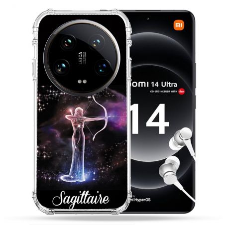 Coque Renforcée Pour Xiaomi 14 Ultra Signe Zodiaque 2 Sagittaire