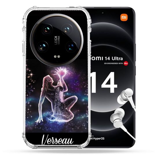 Coque Renforcée Pour Xiaomi 14 Ultra Signe Zodiaque 2 Verseau