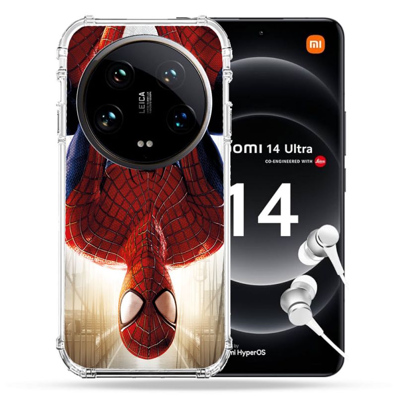 Coque Renforcée Pour Xiaomi 14 Ultra Spiderman Invers