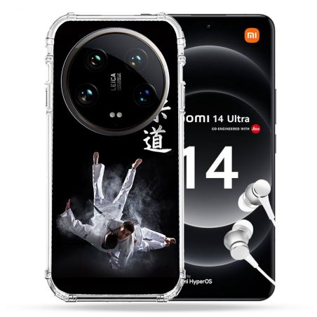 Coque Renforcée Pour Xiaomi 14 Ultra Sport Judo Noir