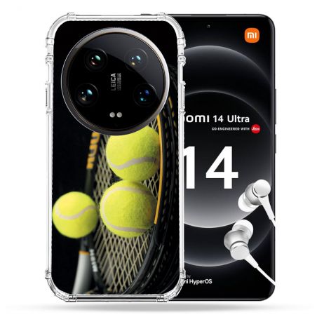 Coque Renforcée Pour Xiaomi 14 Ultra Sport Tennis Balls