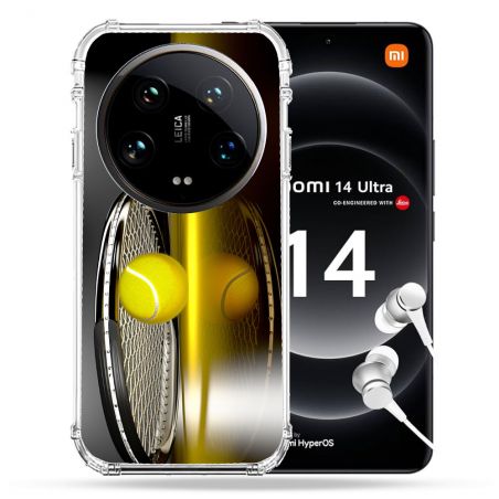 Coque Renforcée Pour Xiaomi 14 Ultra Sport Tennis Reflet