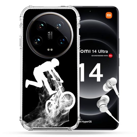 Coque Renforcée Pour Xiaomi 14 Ultra Sport VTT Noir