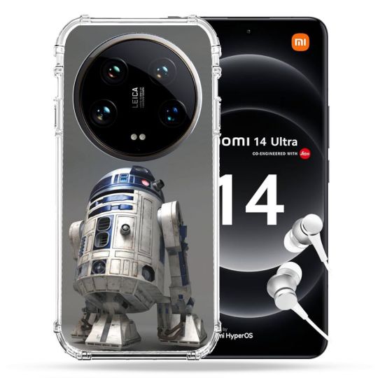 Coque Renforcée Pour Xiaomi 14 Ultra Star Wars - R2D2