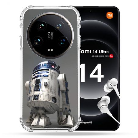 Coque Renforcée Pour Xiaomi 14 Ultra Star Wars - R2D2