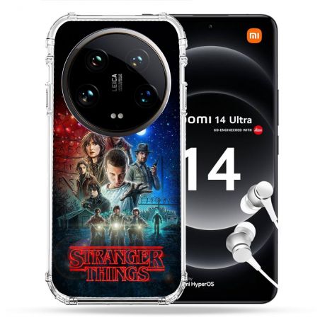 Coque Renforcée Pour Xiaomi 14 Ultra Stranger Things Affiche 1