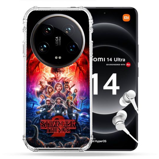 Coque Renforcée Pour Xiaomi 14 Ultra Stranger Things Affiche 2