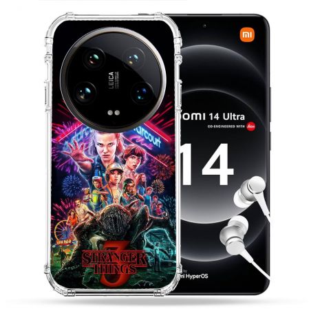 Coque Renforcée Pour Xiaomi 14 Ultra Stranger Things Affiche 3