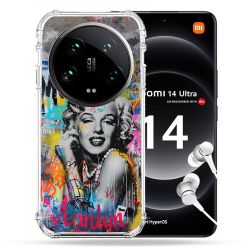 Coque Renforcée Pour Xiaomi 14 Ultra Street Art Maryline Monroe
