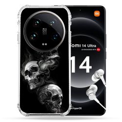 Coque Renforcée Pour Xiaomi 14 Ultra Tete de Mort Triple