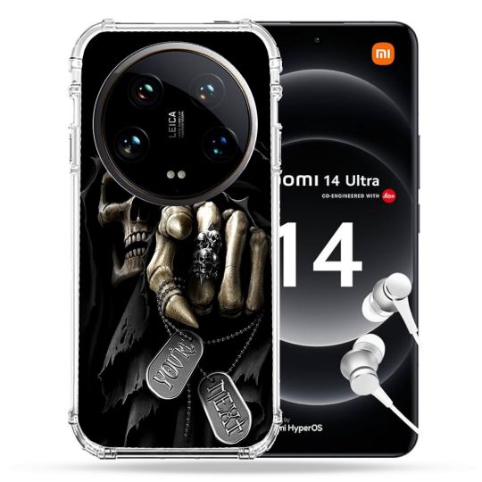 Coque Renforcée Pour Xiaomi 14 Ultra Tete de Mort Your Next