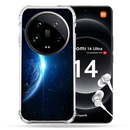 Coque Renforcée Pour Xiaomi 14 Ultra Univers Planete Terre