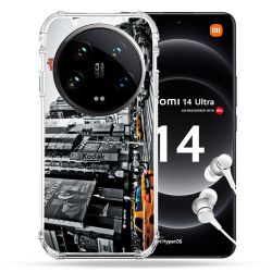 Coque Renforcée Pour Xiaomi 14 Ultra Voyage Amerique USA New York Taxi