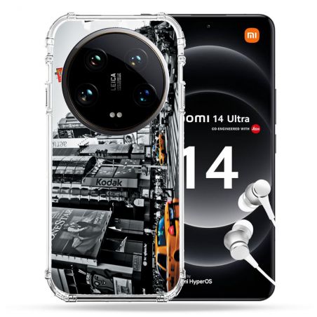 Coque Renforcée Pour Xiaomi 14 Ultra Voyage Amerique USA New York Taxi