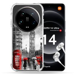 Coque Renforcée Pour Xiaomi 14 Ultra Voyage Angleterre Londres Vintage