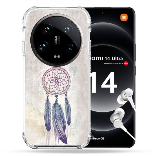 Coque Renforcée Pour Xiaomi 14 Ultra Zen Attrape Reve Blanc