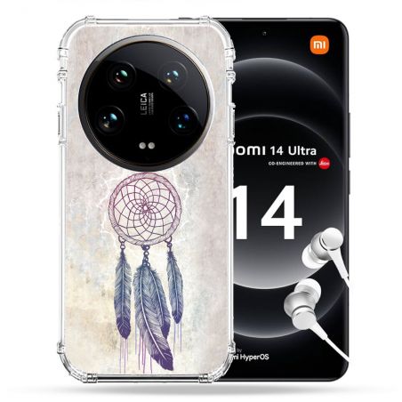 Coque Renforcée Pour Xiaomi 14 Ultra Zen Attrape Reve Blanc