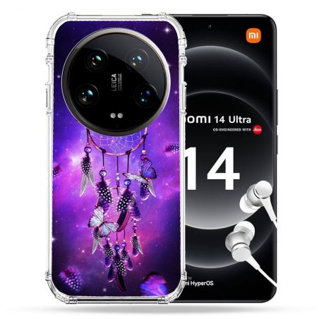 Coque Renforcée Pour Xiaomi 14 Ultra Zen Attrape Reve Papillon