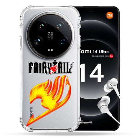 Coque Renforcée Transparente Pour Xiaomi 14 Ultra Fairy Tail