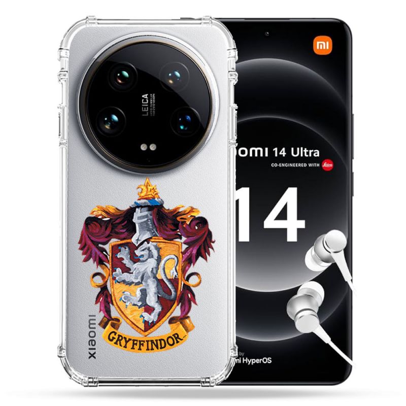 Coque Renforcée Transparente Pour Xiaomi 14 Ultra Harry Potter Griffindor