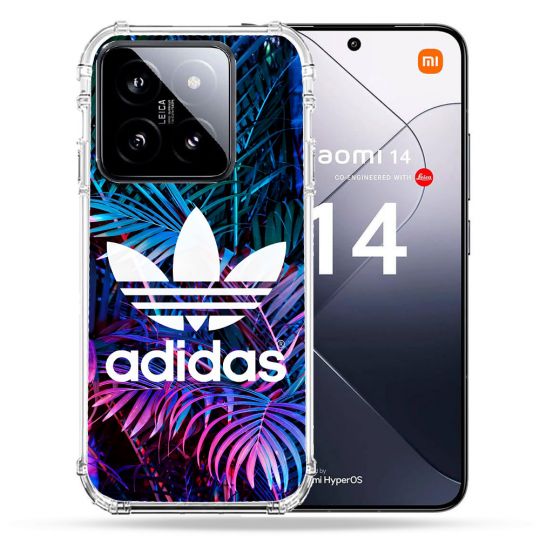 Coque Renforcée Pour Xiaomi 14 Adidas Palmier