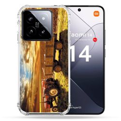 Coque Renforcée Pour Xiaomi 14 Agriculture Tracteur Color