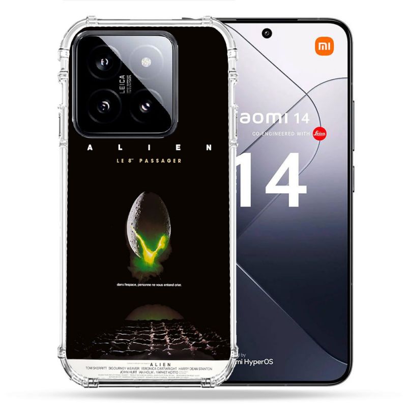 Coque Renforcée Pour Xiaomi 14 Alien Affiche