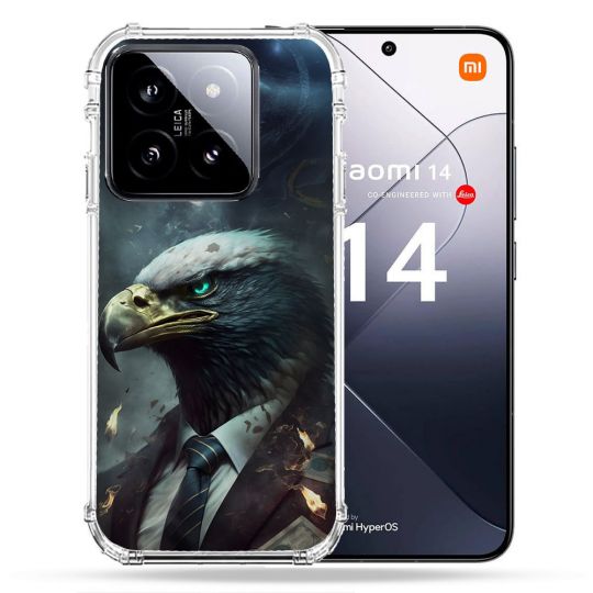 Coque Renforcée Pour Xiaomi 14 Animal Aigle Business