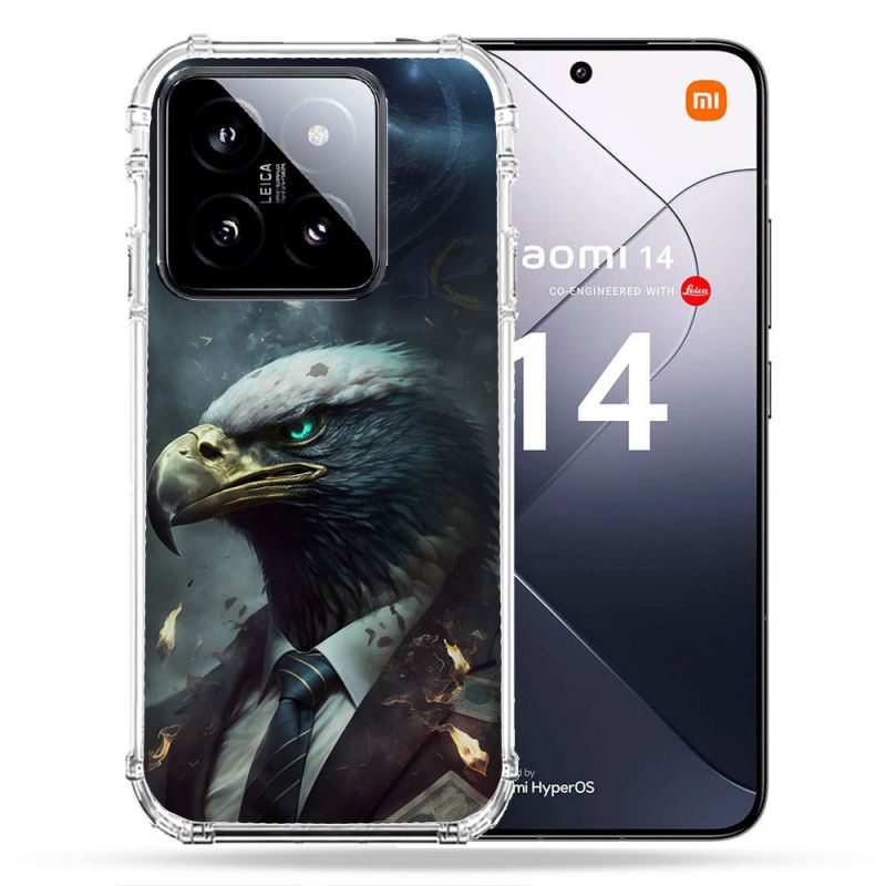 Coque Renforcée Pour Xiaomi 14 Animal Aigle Business