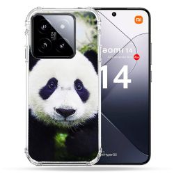Coque Renforcée Pour Xiaomi 14 Animal Panda Color