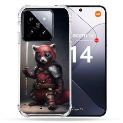 Coque Renforcée Pour Xiaomi 14 Animal Raton Samouraï