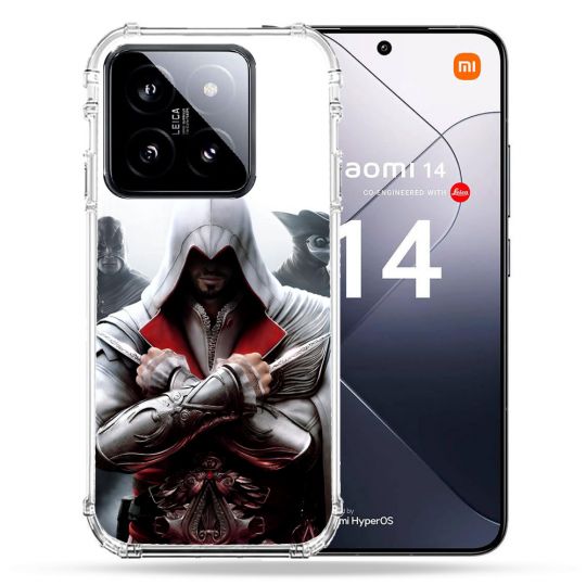 Coque Renforcée Pour Xiaomi 14 Assassin Creed Mask