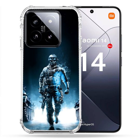 Coque Renforcée Pour Xiaomi 14 Call Of Duty Guerrier