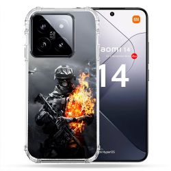 Coque Renforcée Pour Xiaomi 14 Call Of Duty Squelette