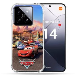 Coque Renforcée Pour Xiaomi 14 Cars Affiche
