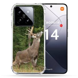Coque Renforcée Pour Xiaomi 14 Chasse Cerf