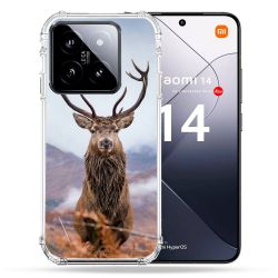Coque Renforcée Pour Xiaomi 14 Chasse Chevreuil Montagne
