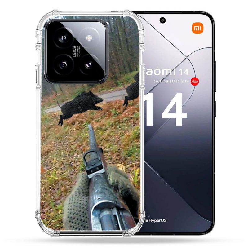 Coque Renforcée Pour Xiaomi 14 Chasse Vision Tir