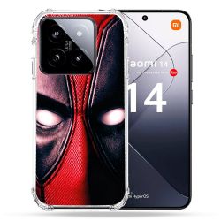 Coque Renforcée Pour Xiaomi 14 Deadpool Yeux