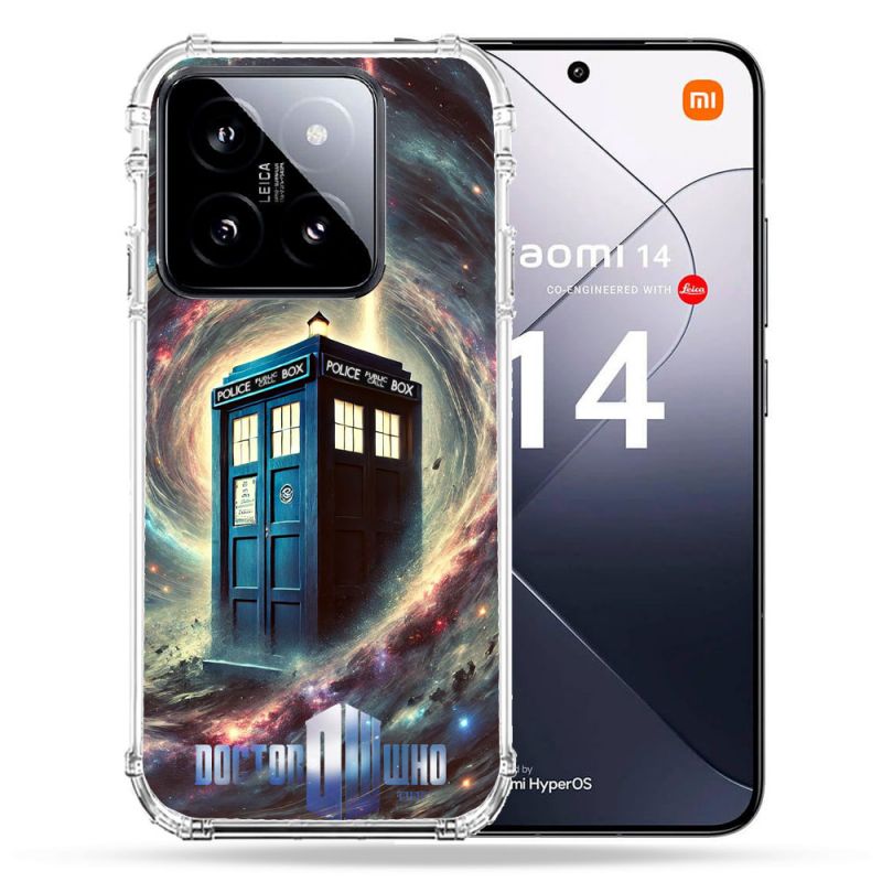 Coque Renforcée Pour Xiaomi 14 Dr Who Tardis Univers